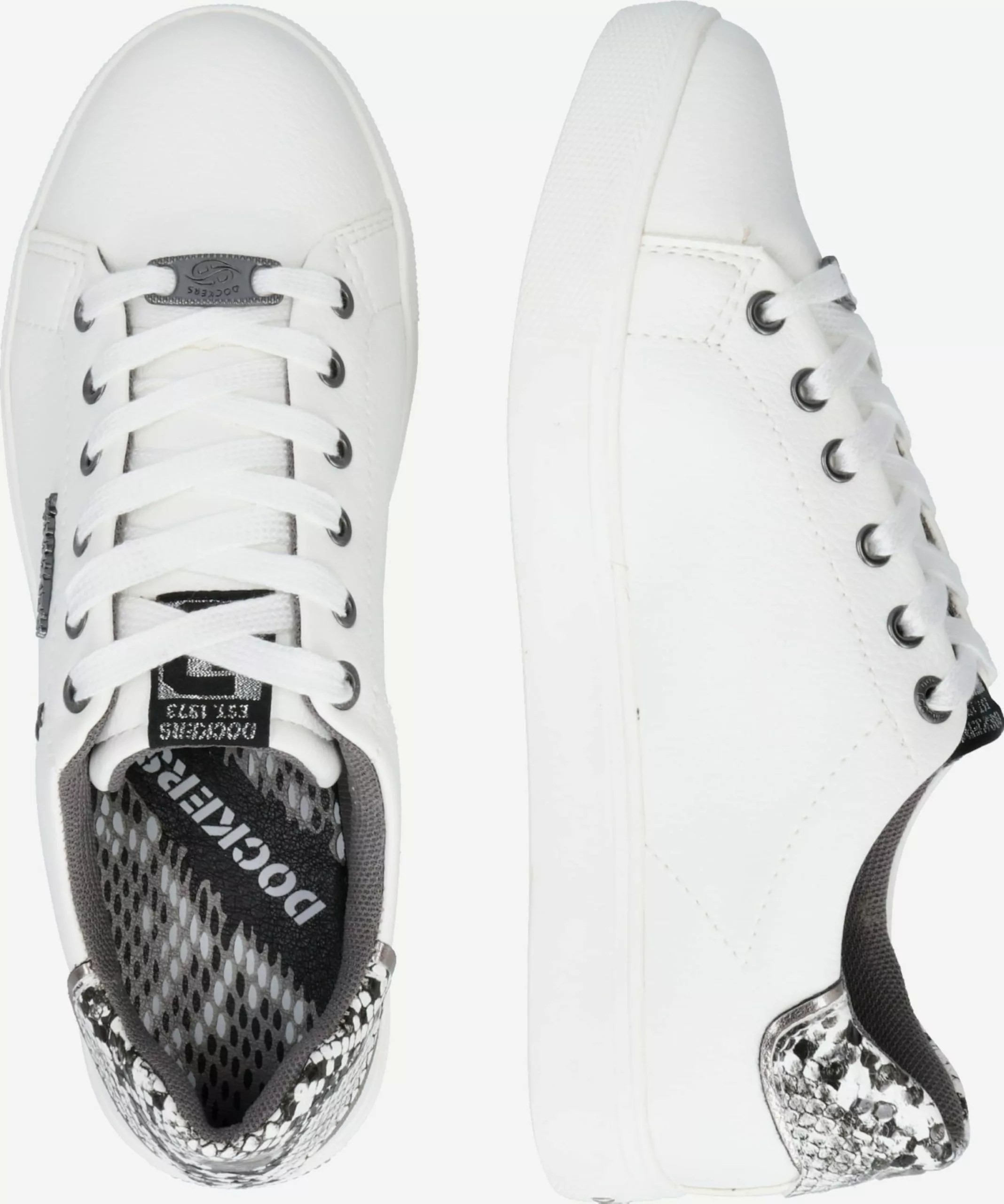 Dockers By Gerli Casual Sneakers Sneakers Laag Heren Wit 4 Dockers By Gerli Casual Sneakers Sneakers Laag Heren Wit - Afbeelding 2