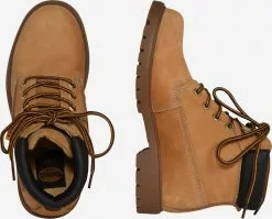 Dockers By Gerli Enkellaarsjes Veterlaarsjes Dames Karamel -Dockers By Gerli Winkel 2dae01c44c211a0408380eb0578da42c