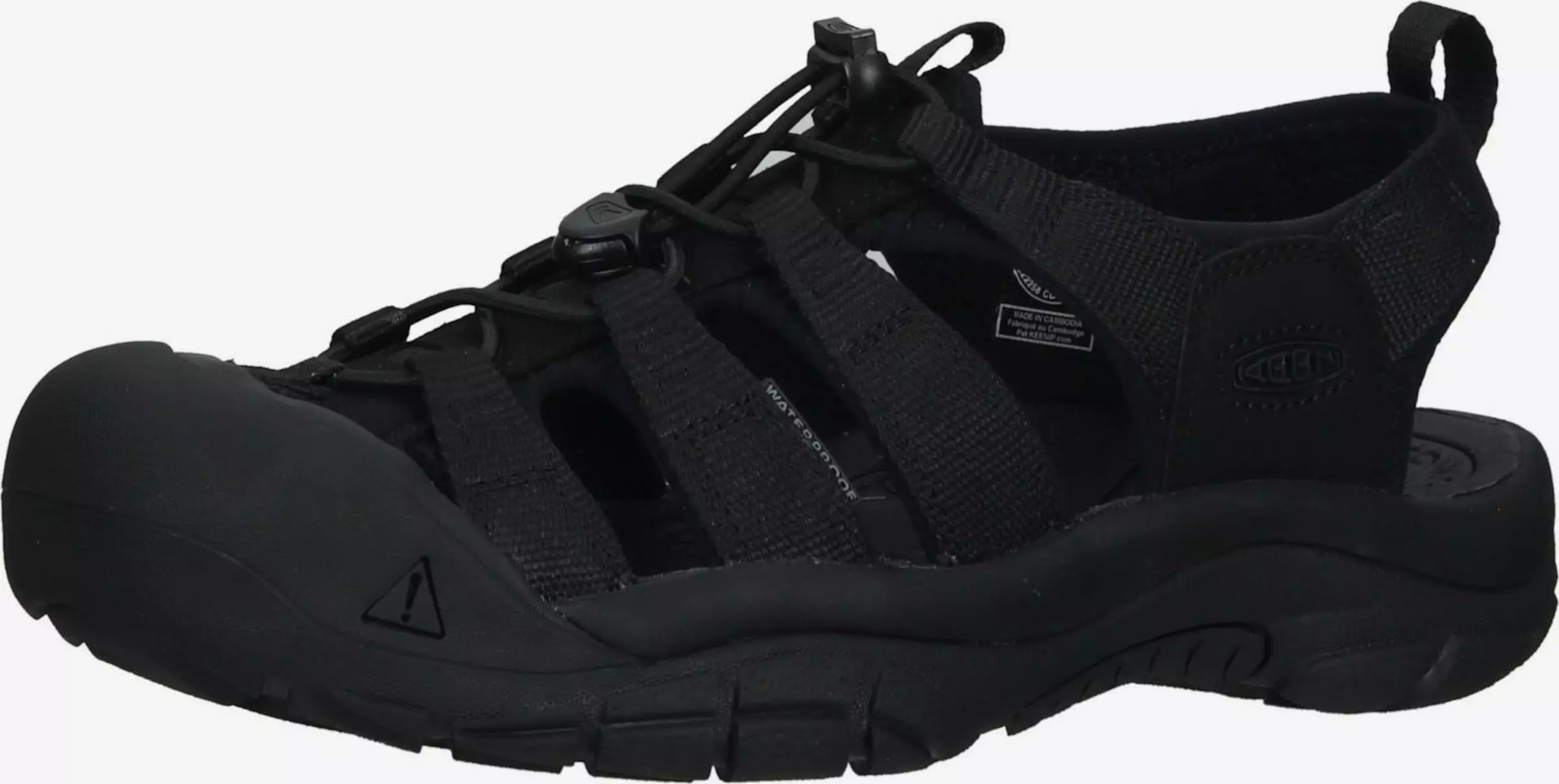 Keen Trekkingschoenen Sandalen NEWPORT H2 Heren Zwart 3 Keen Trekkingschoenen Sandalen NEWPORT H2 Heren Zwart