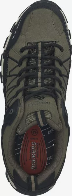 Dockers By Gerli Sportieve Veterschoenen Sportieve Veterschoen Heren Olijfgroen -Dockers By Gerli Winkel 59e4cdebc81bf0af15e57fc8368a195e