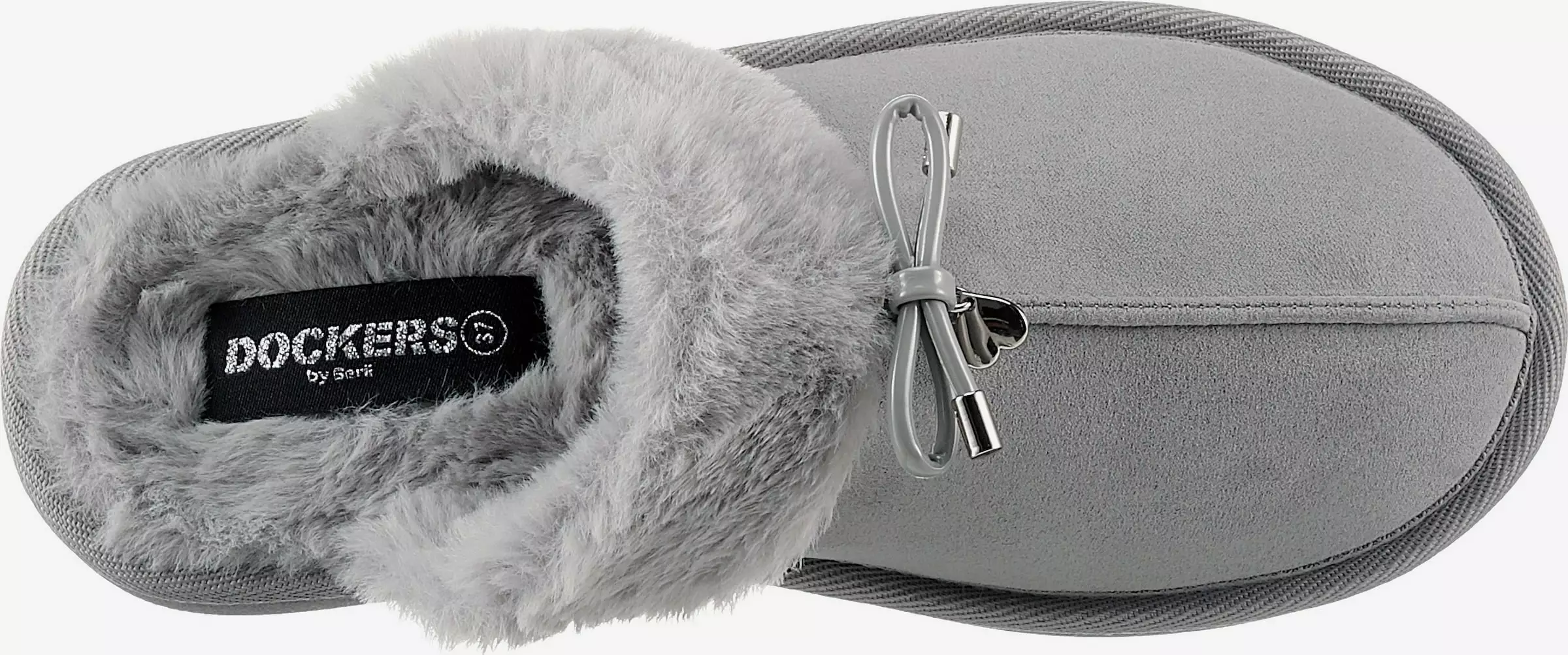 Dockers By Gerli Pantoffels Huisschoenen Dames Lichtgrijs 6 Dockers By Gerli Pantoffels Huisschoenen Dames Lichtgrijs - Afbeelding 4