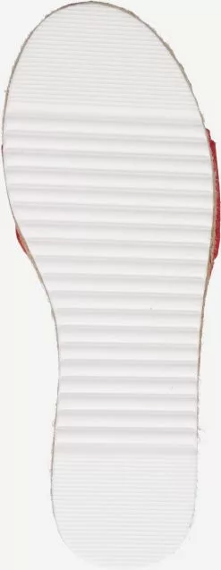 Dockers By Gerli Plateau Sandalen Muiltjes Dames Rood -Dockers By Gerli Winkel 6d0ac29cd96033b1d02e92a1e7905596