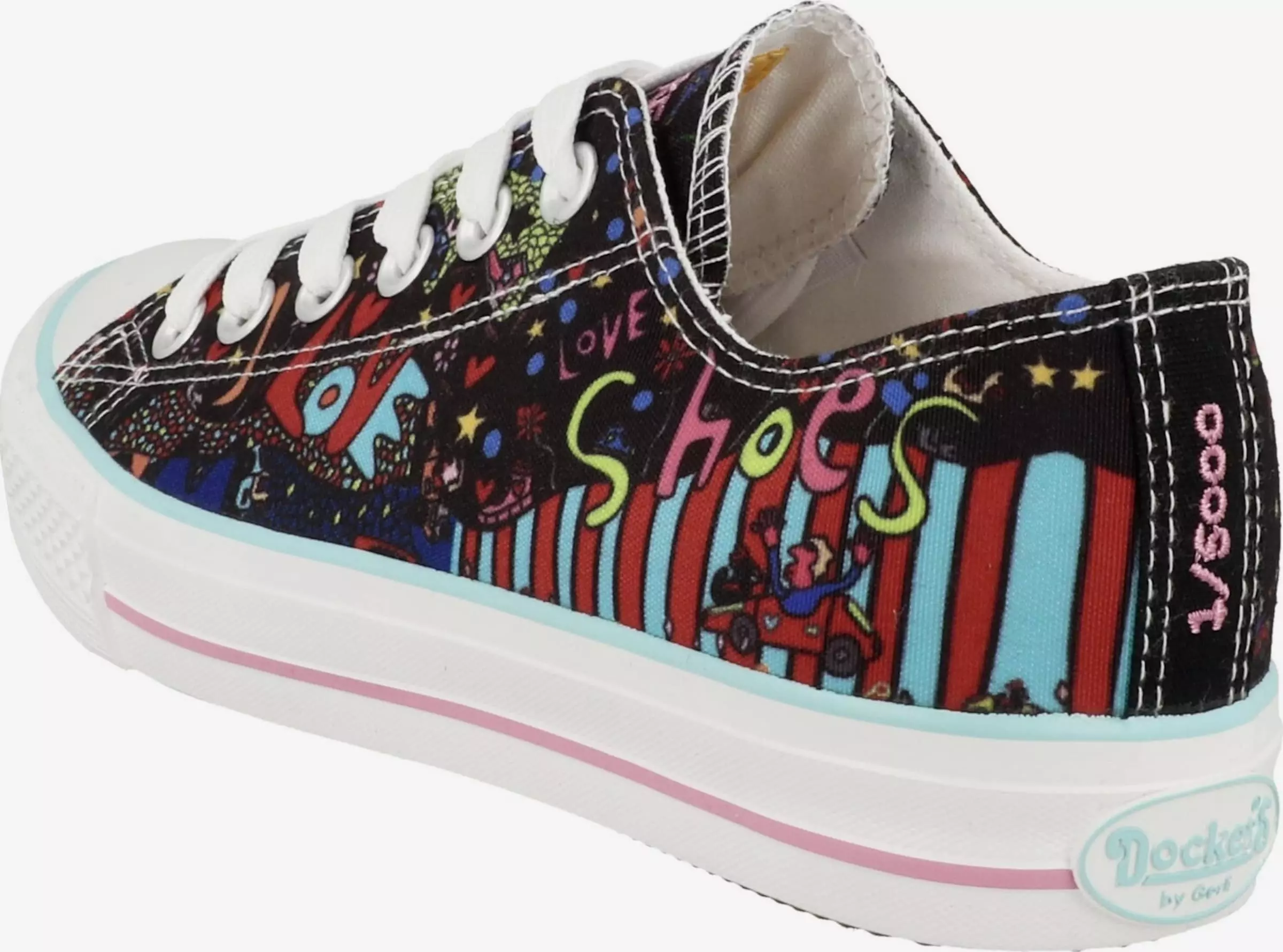 Dockers By Gerli Schoenen Sneakers Kinderen Zwart 8 Dockers By Gerli Schoenen Sneakers Kinderen Zwart - Afbeelding 6