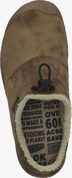 Keen Pantoffels Huisschoenen Dames Donkerbruin -Dockers By Gerli Winkel 83cc9ca41cf9190c5102f62c9660b40e