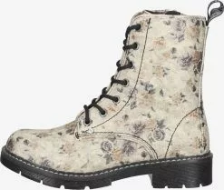 Dockers By Gerli Enkellaarsjes Veterlaarsjes Dames Beige / Chamois / Ecru -Dockers By Gerli Winkel 940a27af1b9d240beaf3f3ccf2c7bf35