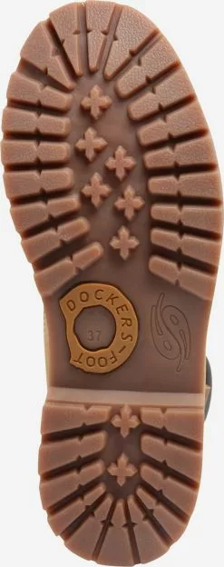 Dockers By Gerli Enkellaarsjes Veterlaarsjes Dames Geel -Dockers By Gerli Winkel 957afe8d2c2fb1262c556c2acca48558