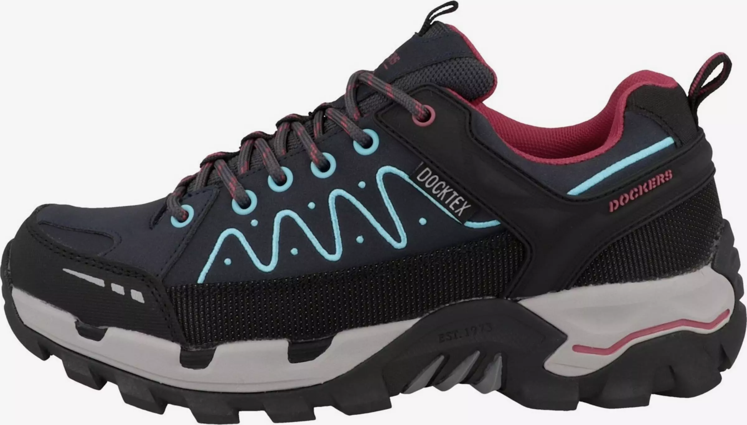 Dockers By Gerli Veterschoenen Sportieve Veterschoen Dames Donkerblauw 4 Dockers By Gerli Veterschoenen Sportieve Veterschoen Dames Donkerblauw - Afbeelding 2