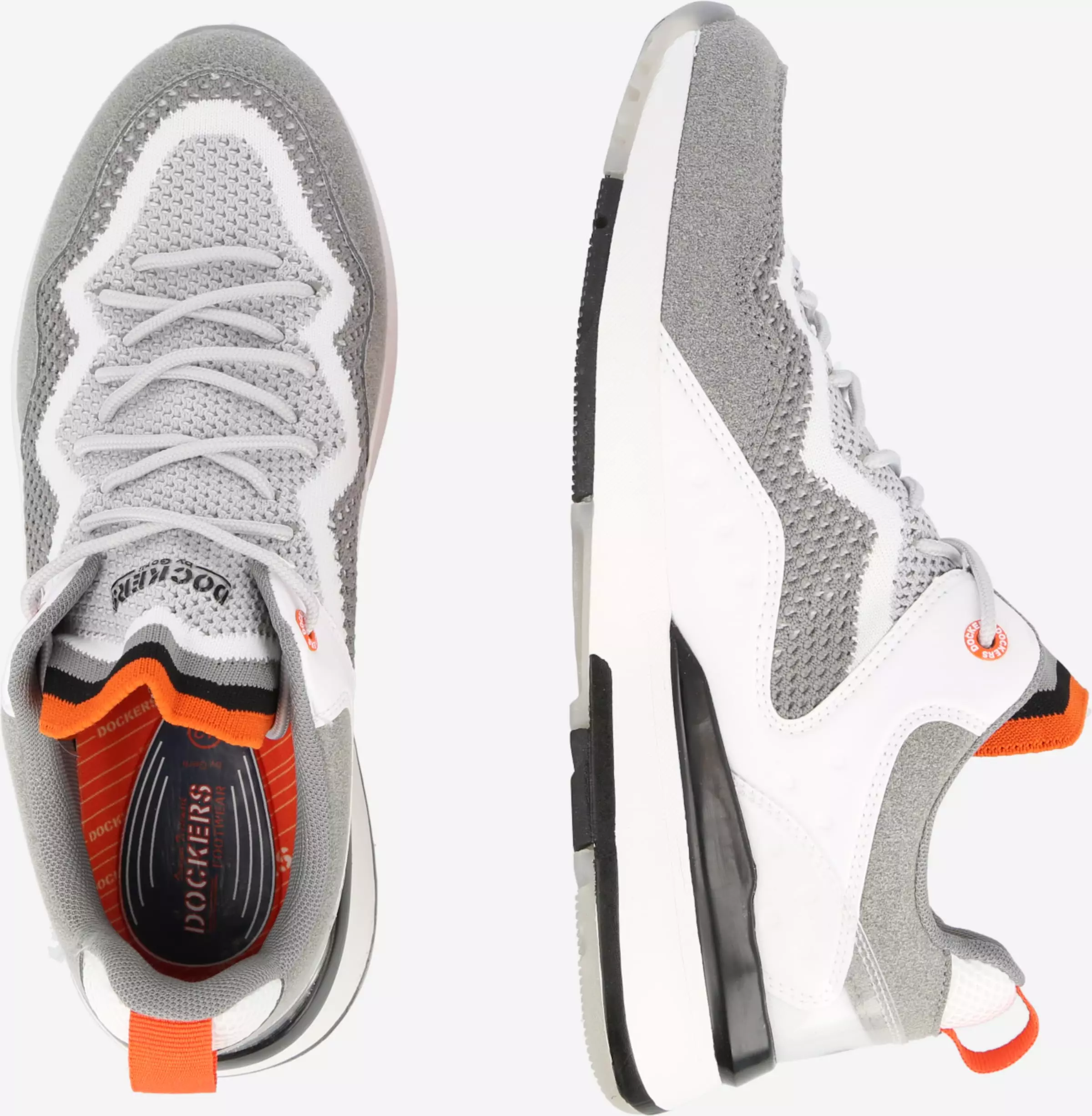 Dockers By Gerli Running Sneakers Sneakers Laag Heren Grijs / Wit 4 Dockers By Gerli Running Sneakers Sneakers Laag Heren Grijs / Wit - Afbeelding 2