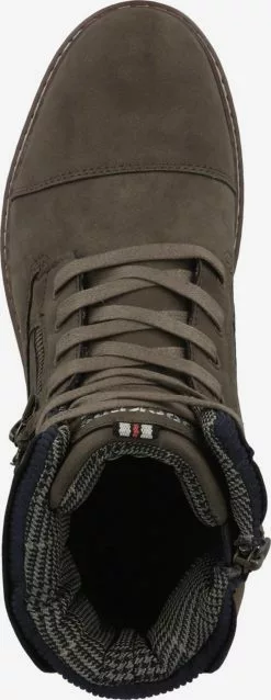 Dockers By Gerli Boots & Laarzen Veterboots Heren Donkergroen -Dockers By Gerli Winkel b85d81664ad14172506ee1566ef0eb92