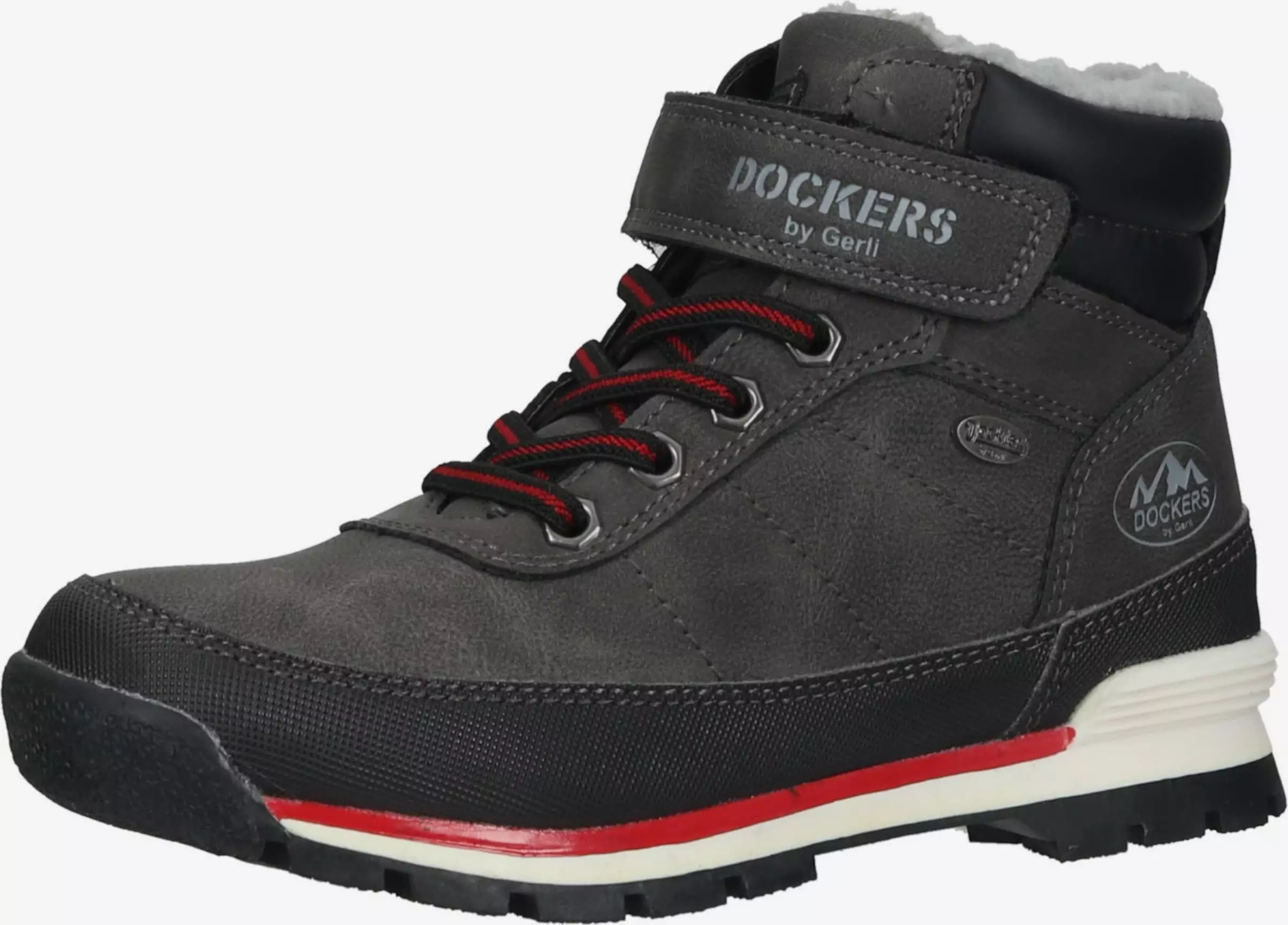 Dockers By Gerli Schoenen Laarzen Kinderen Antraciet / Lichtgrijs / Donkergrijs 3 Dockers By Gerli Schoenen Laarzen Kinderen Antraciet / Lichtgrijs / Donkergrijs