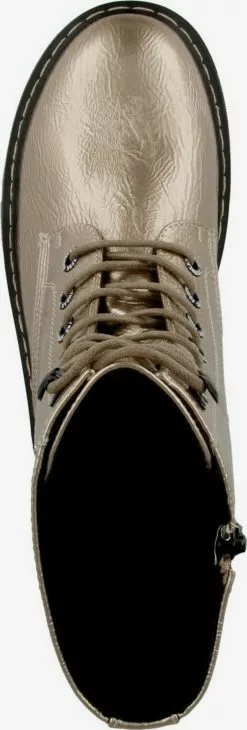 Dockers By Gerli Enkellaarsjes Veterlaarsjes Dames Goud -Dockers By Gerli Winkel d4e7afd8de3cccf11d8628dca3f9fec2