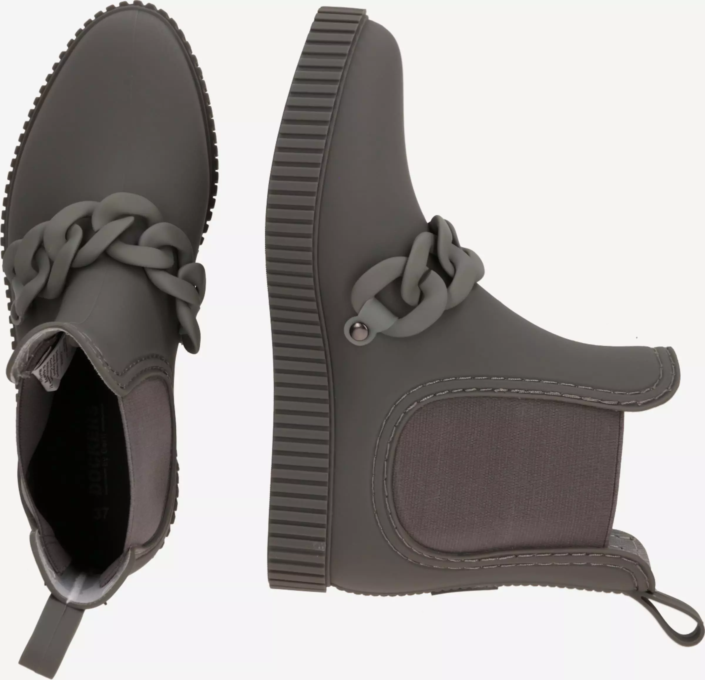 Dockers By Gerli Laarzen Regenlaarzen Dames Donkergrijs 4 Dockers By Gerli Laarzen Regenlaarzen Dames Donkergrijs - Afbeelding 2