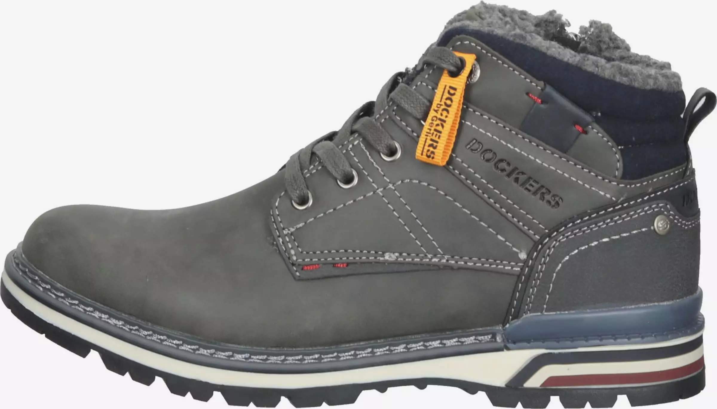 Dockers By Gerli Boots & Laarzen Veterboots Heren Donkergrijs 4 Dockers By Gerli Boots & Laarzen Veterboots Heren Donkergrijs - Afbeelding 2