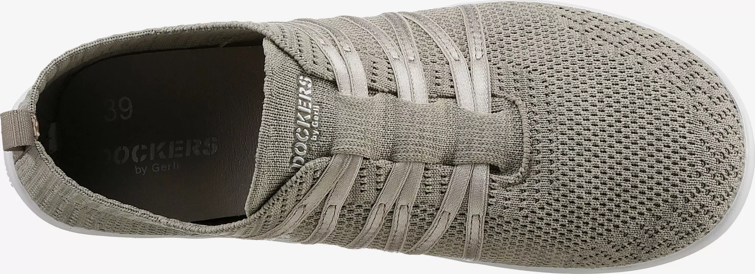 Dockers By Gerli Slip-on Sneakers Slip-on Dames Beige / Lichtbeige 6 Dockers By Gerli Slip-on Sneakers Slip-on Dames Beige / Lichtbeige - Afbeelding 4